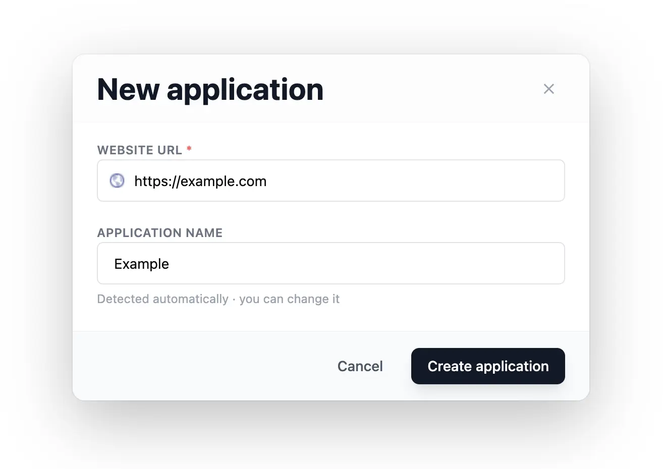 Creating an app
